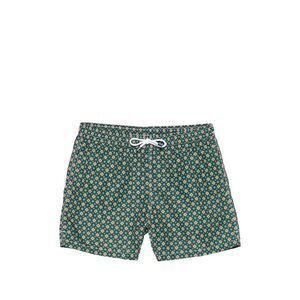 Fedeli Green Beachwear - Swim Shorts Men